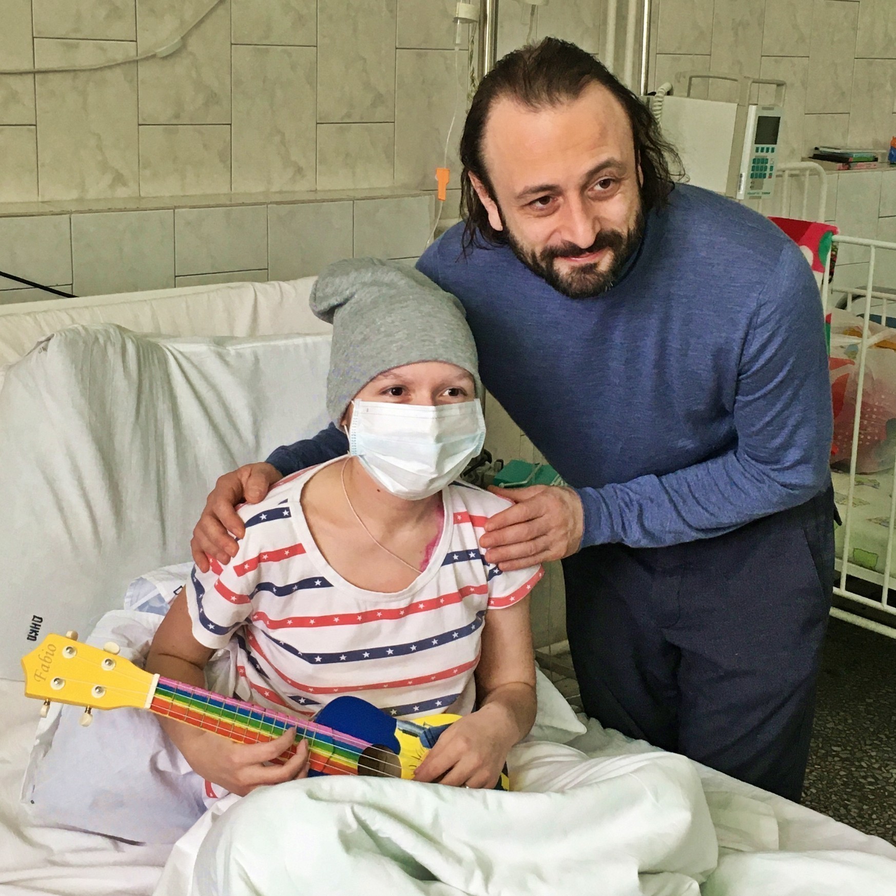 Илья Авербух встретился с пациентами пермского детского онкоцентра